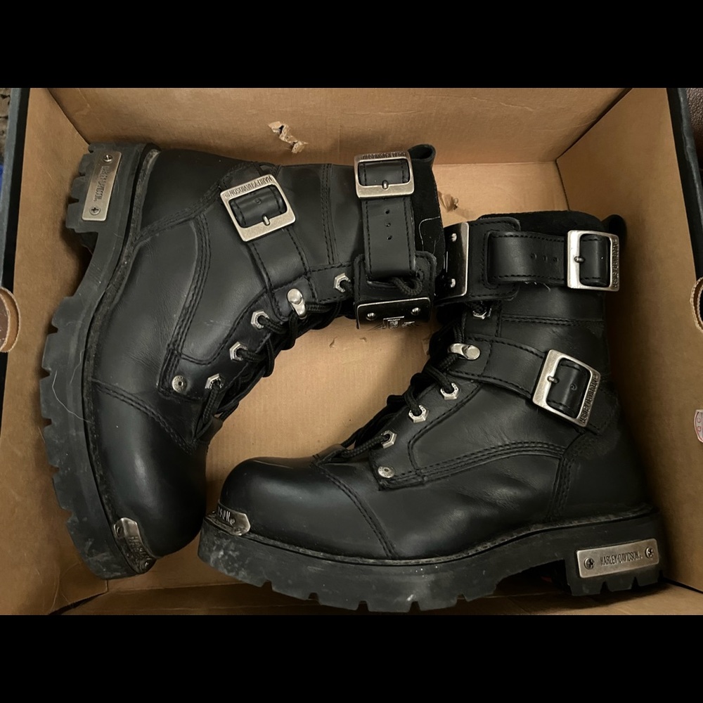 Harley Davidson night shift boots